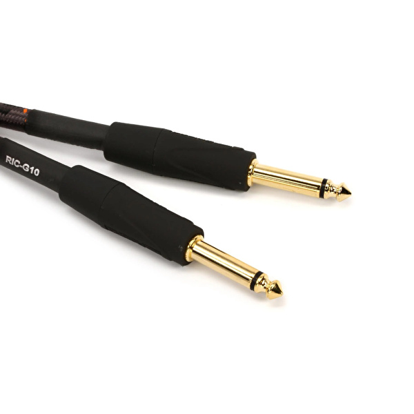 ROLAND RIC-G10 3M Düz Uçlu 1/4 JACK Enstrüman Kablosu